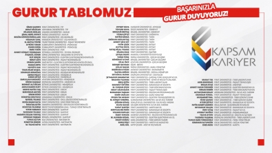 100'den fazla öğrencimiz hedeflerine bizimle kavuştu!